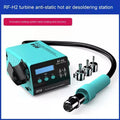 RF4H2 digital display hot air gun station with three nozzles for BGA chip repair