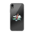Glass phone case for Apple iPhone 11 to 15 Pro Max with sprayed DIY pattern in Pattern 01 or 02