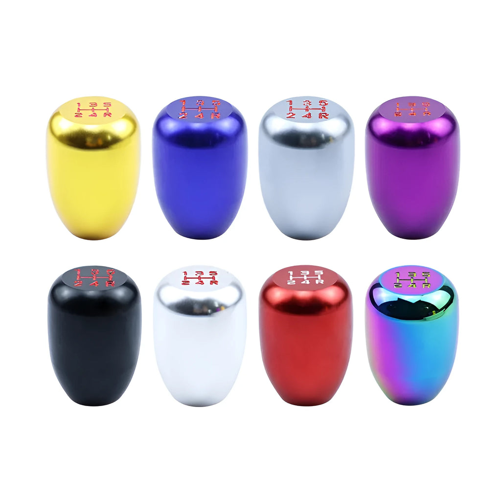 Universal car gear shift knob conversion kit with gear head and three rubber sleeves for 8mm 10mm 12mm levers