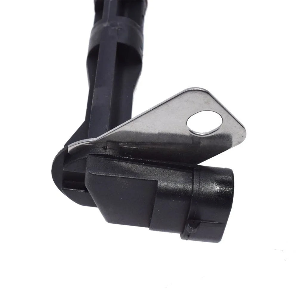 Black universal automotive car sensor for General Motors vehicles on a white background.