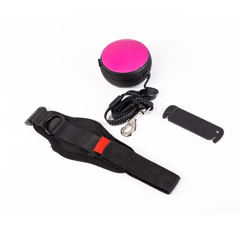 3-metre automatic retractable dog leash in six colour options with breakaway safety mechanism