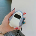 Silicone protective case cover for Apple AirPods 1 and 2 wireless charging case