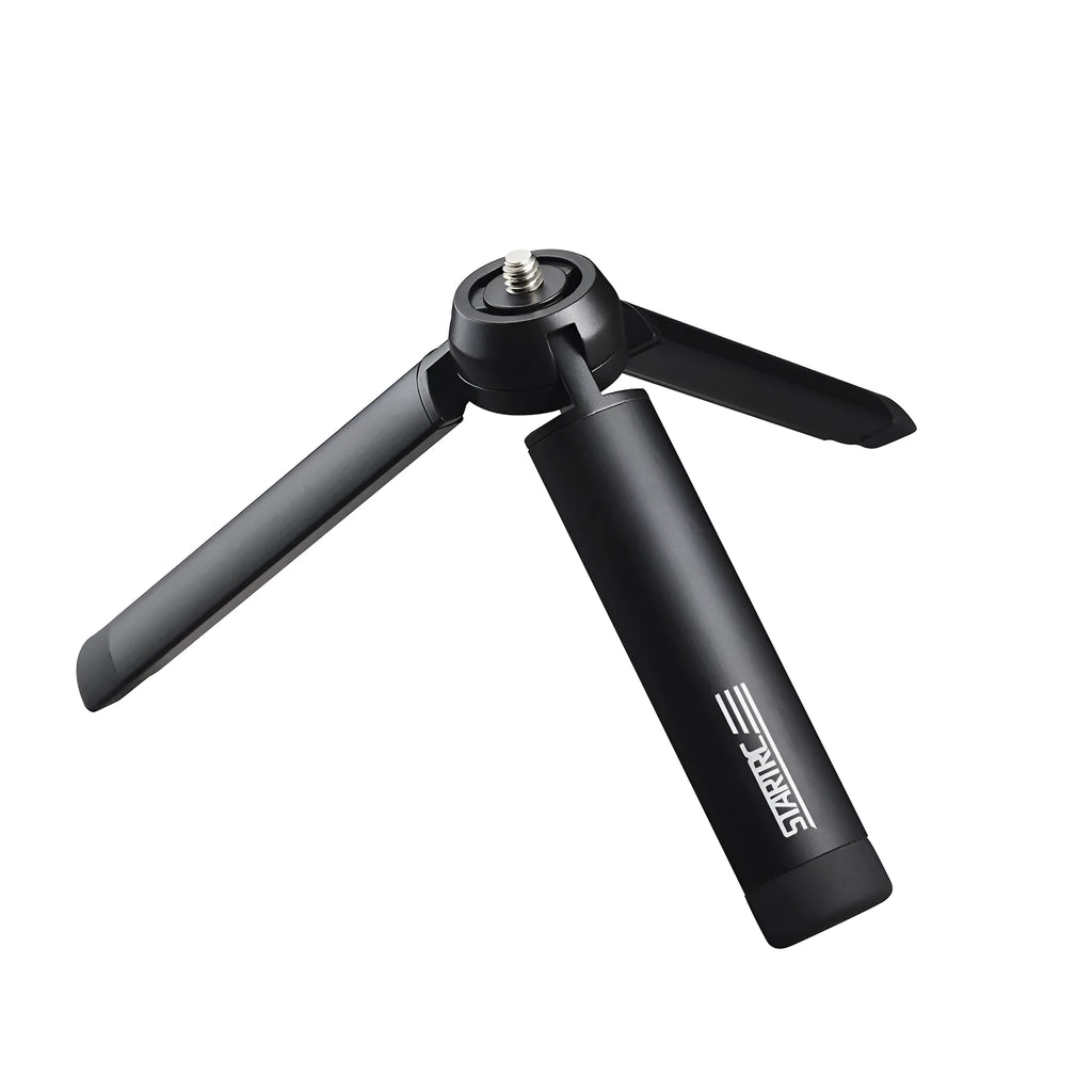 Aluminium alloy smartphone bracket with 11cm arm and universal clip for tripod mounting