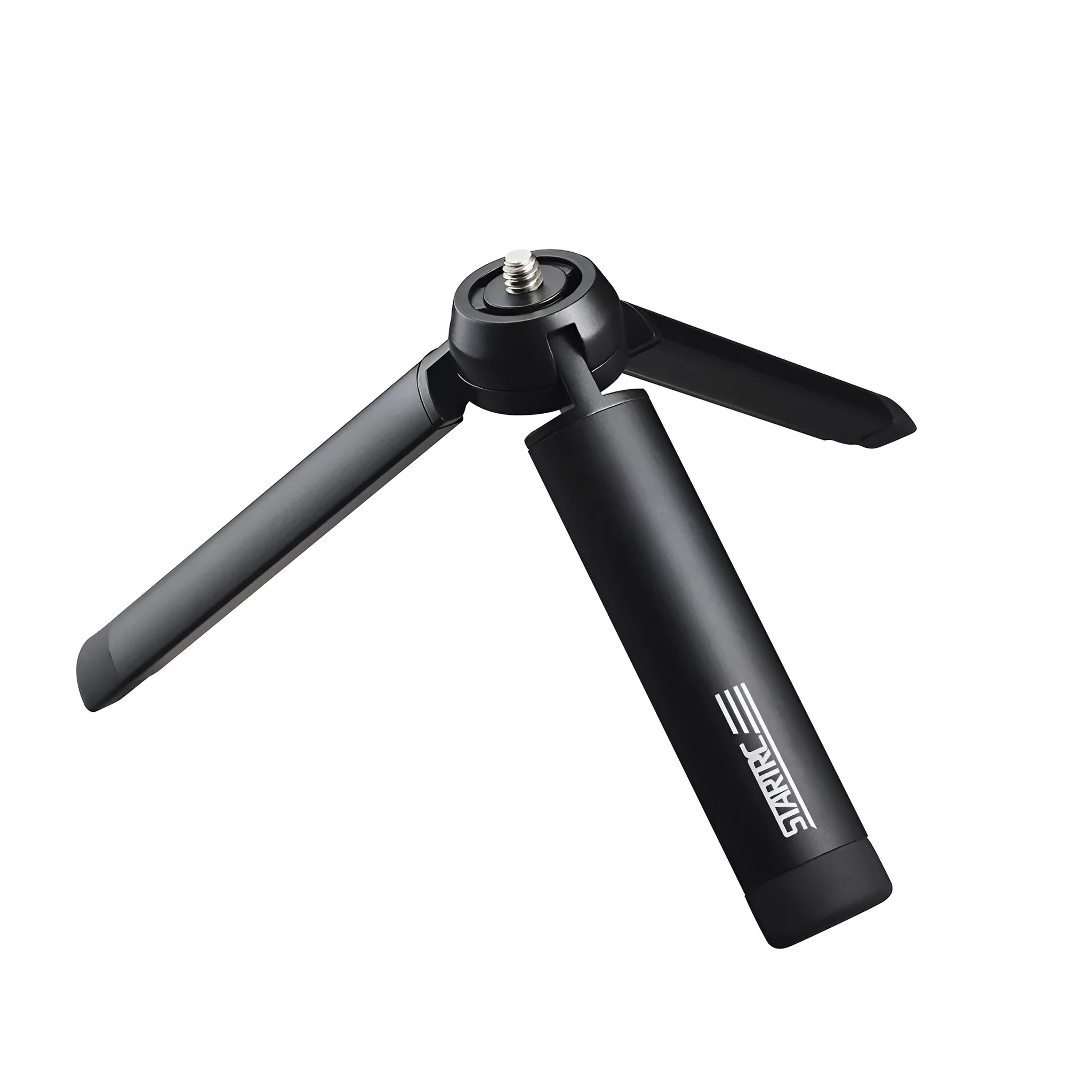 Aluminium alloy smartphone bracket with 11cm arm and universal clip for tripod mounting