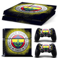 PS4 game console protective film skin sticker with high-definition print on a thin PVC material.