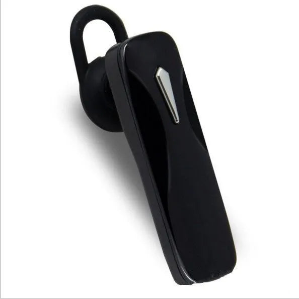 M163 car Bluetooth headset unit showing controls for hands-free calling and music playback