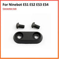 Black aluminium riser fixing latch 46x20mm for Ninebot ES electric scooter front fork connection