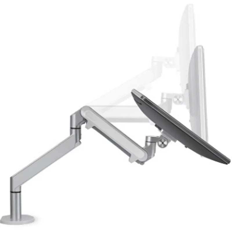 Aluminium air pressure hover bracket laptop stand in black or silver colour