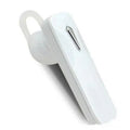 M163 car Bluetooth headset unit showing controls for hands-free calling and music playback