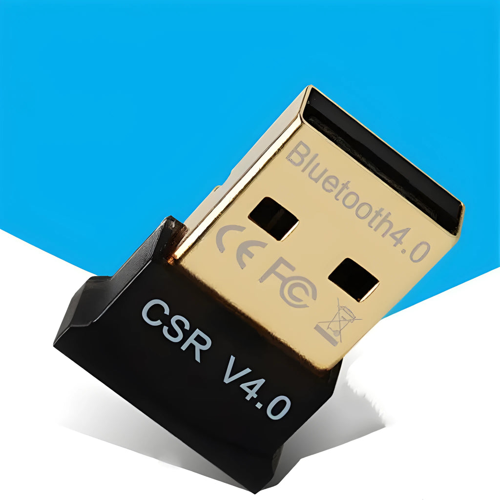 CSR4.0 Bluetooth adapter USB plug and play compact 26x15x7mm