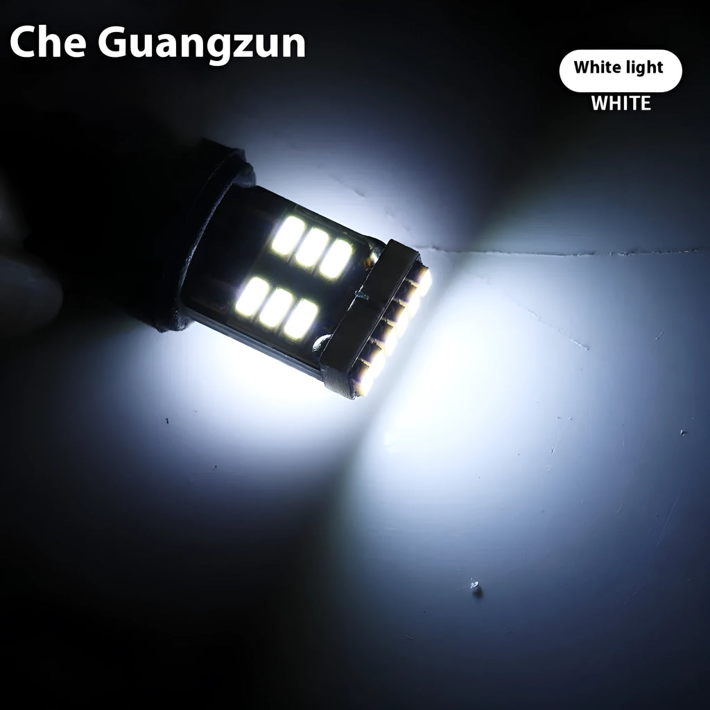 T10 12V automotive LED width indicator light white 6000K with PC board construction