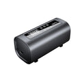 120W electric car tyre inflator with 600cm hose and digital display showing pressure reading