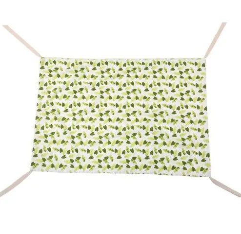 104x76cm crushed velour baby crib hammock attached to crib with SIDS risk reduction design