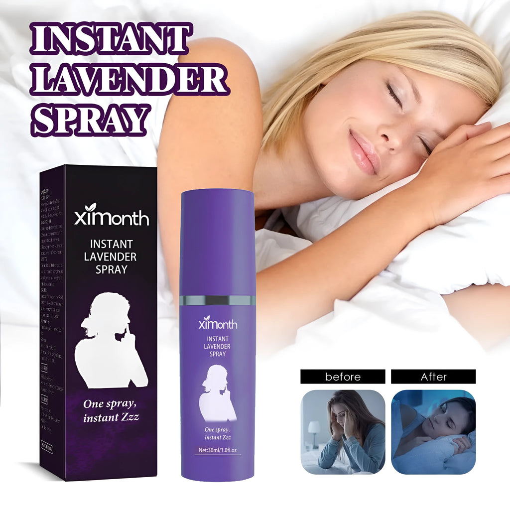 30ml lavender sleep spray bottle for bedtime relaxation and body fatigue relief