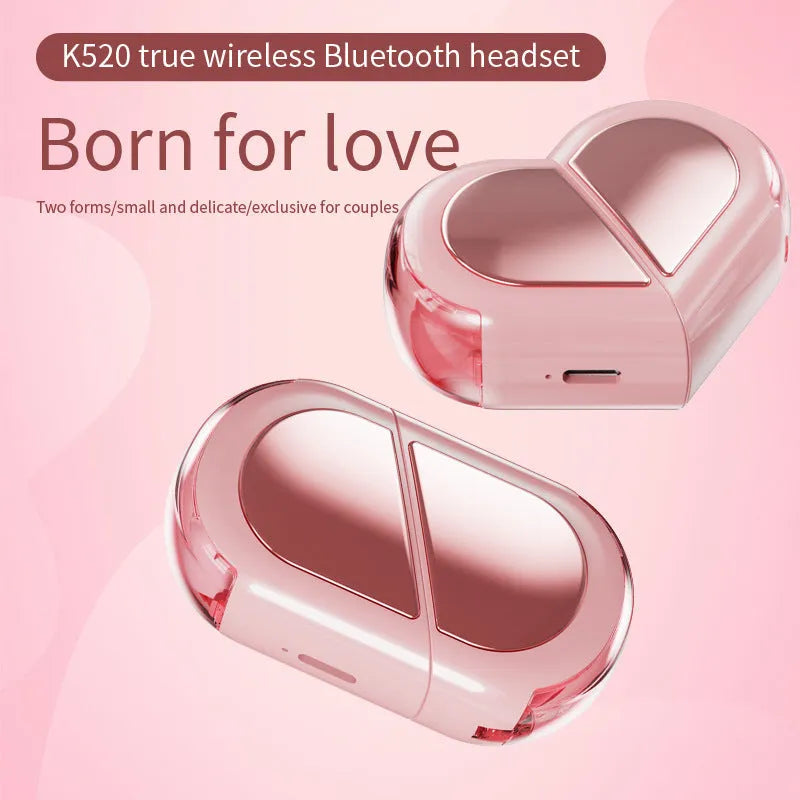 Creative K520 Bluetooth-compatible rotatable headset in black, white, or pink colour.