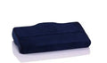 Blue butterfly-shaped cervical pillow with memory foam for neck support