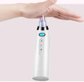 Electric pore cleaner blackhead remover beauty instrument in pink or white with USB charging