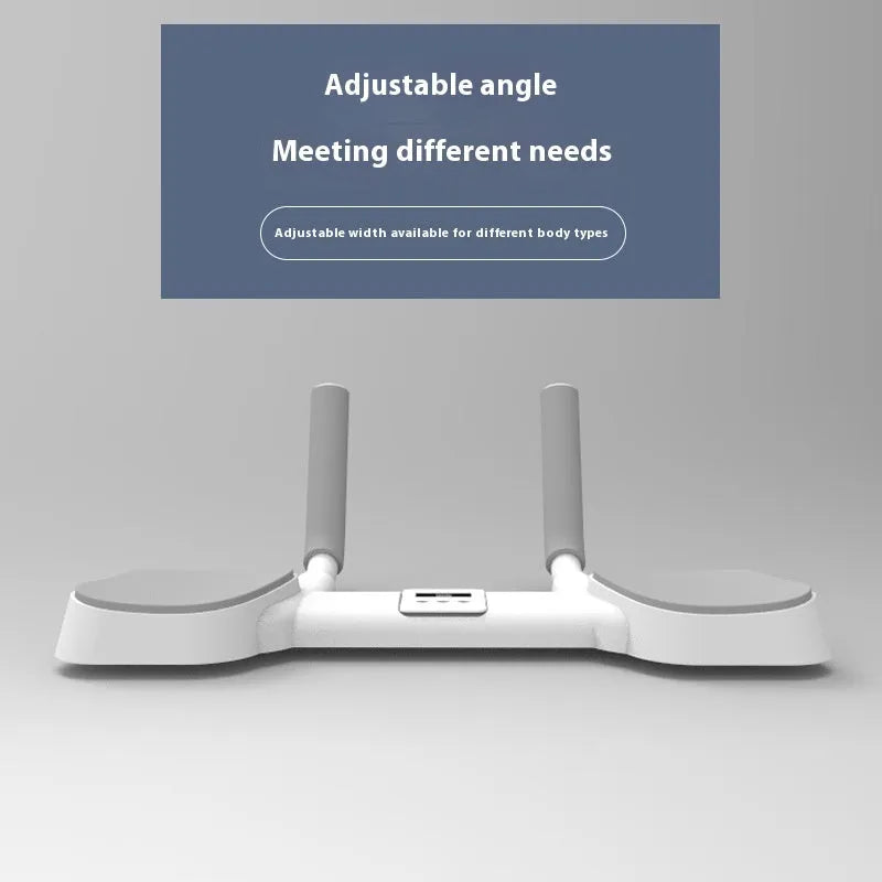 White household flat support trainer with aluminium frame and ABS components