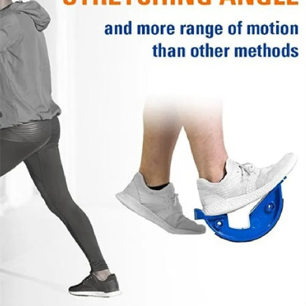 Treasure blue ABS plastic household leg stretcher with diagonal pedal design