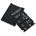 mSATA to SATA transfer box enclosure 2.5 inch SATA 3.0 ultra-thin 7mm black