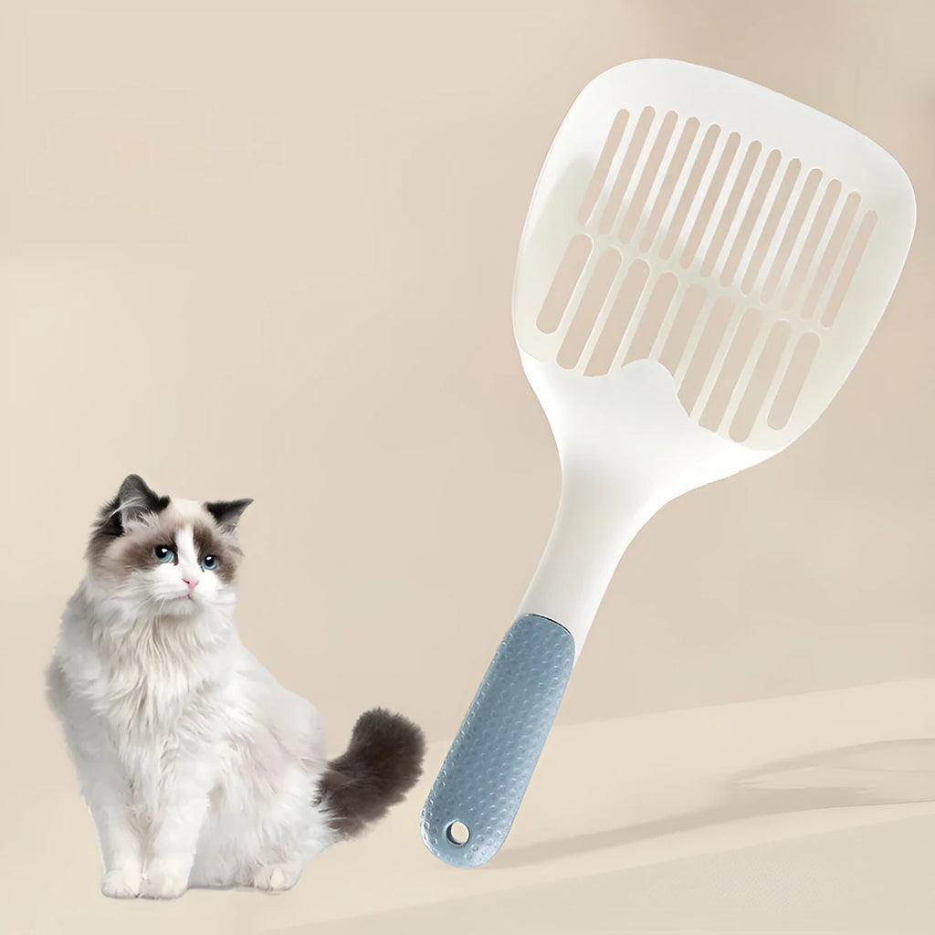 Large cat litter scoop shovel for pet cleaning, suitable for tofu cat litter.