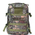 Camouflage waterproof outdoor rucksack with 20L capacity and air pillow belt system