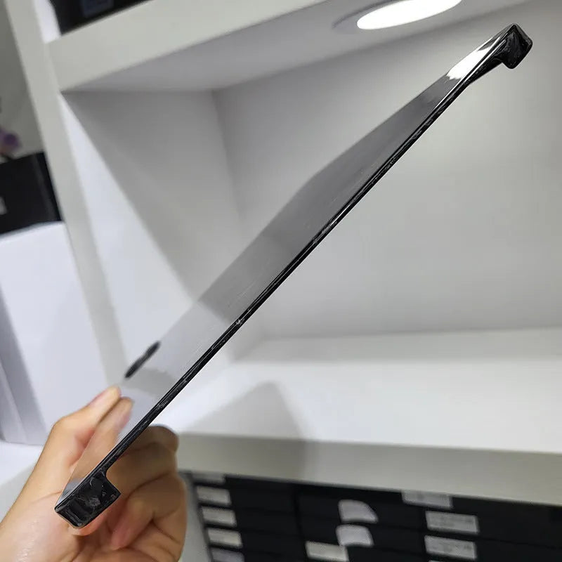 Genuine carbon fibre hard protective case for Apple iPad Pro 11 on a table.