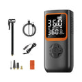 Wireless car handheld inflator pump with dual digital display and USB Type-C charging