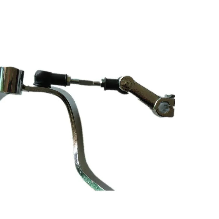 GS125 motorcycle gear lever replacement part showing 300mm length and front/rear step design