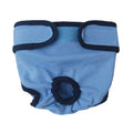 Waterproof dog physiological pants in pink with adjustable waist, size XS-XL