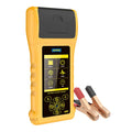 Autool BT760 vehicle battery tester with colour screen, thermal printer, and battery clip cables.