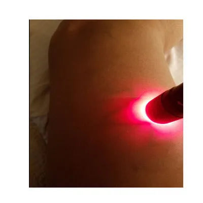 Black aluminium alloy Smart Vein Locator device with red LED lights for medical vein finding