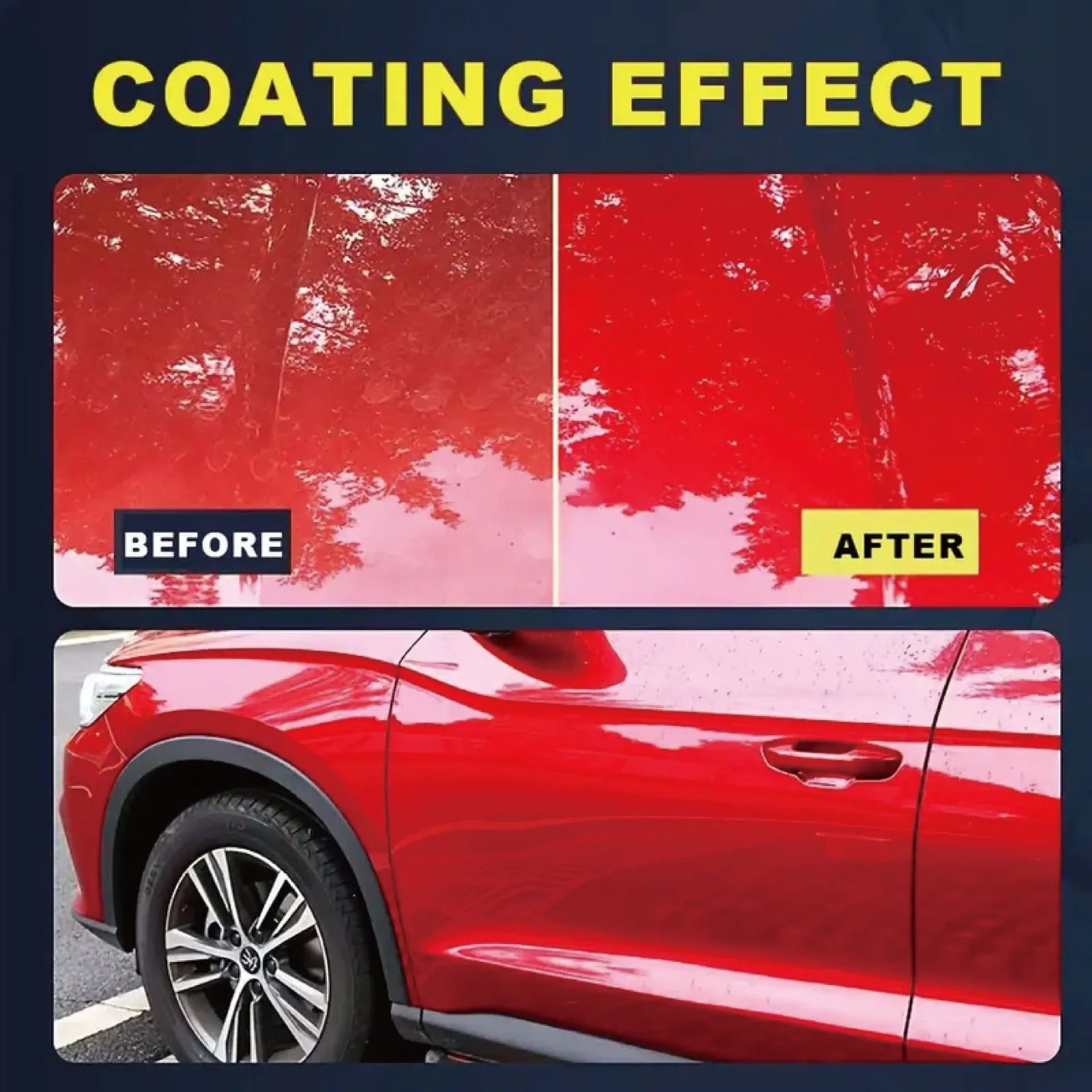 AosiDING 100ml three-in-one ceramic coating car paint protection set with applicator