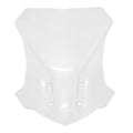 BMW G310GS motorcycle heightened windshield shroud in transparent grey