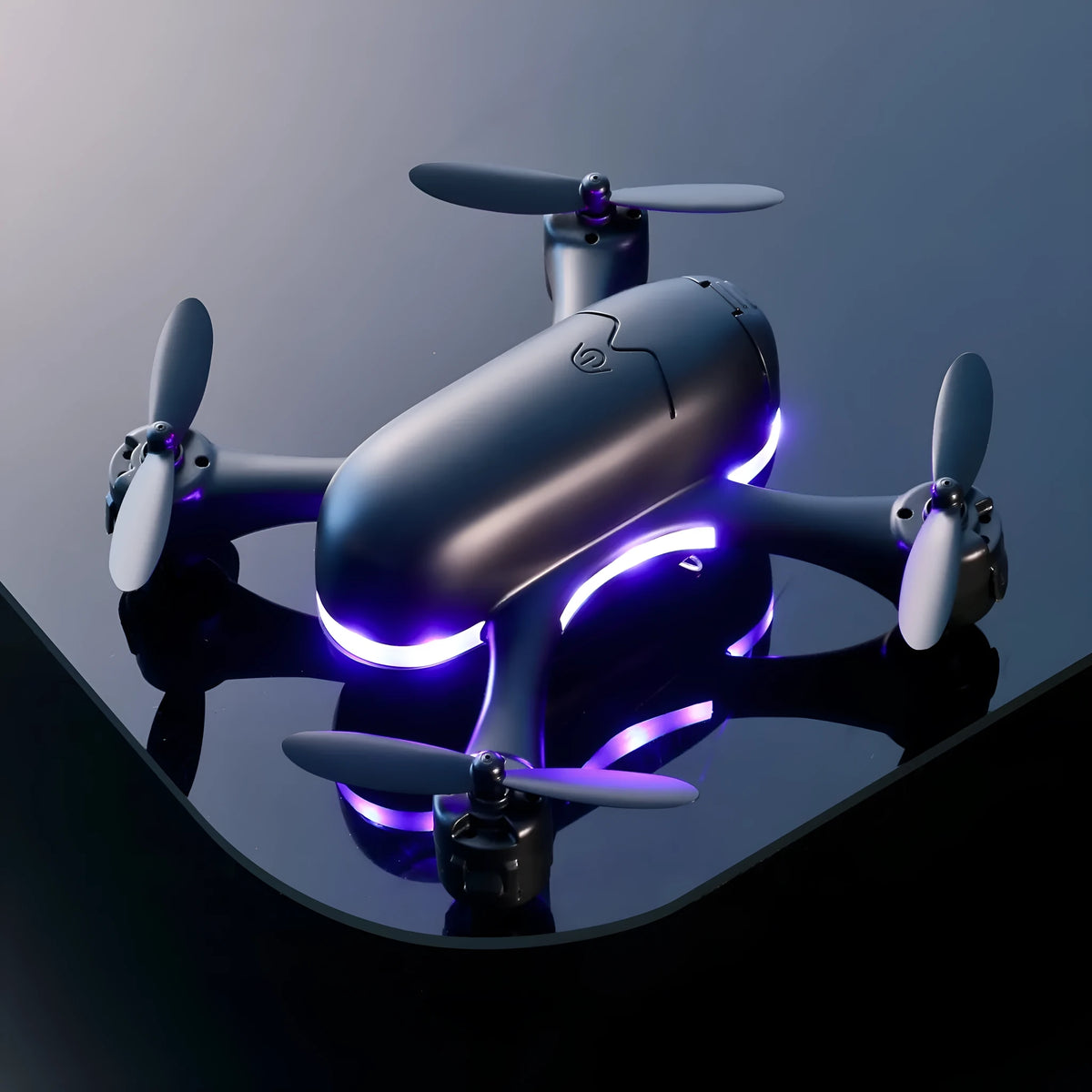 S88 mini UAV drone with 4K camera, black single battery version, optical flow positioning, under 30cm