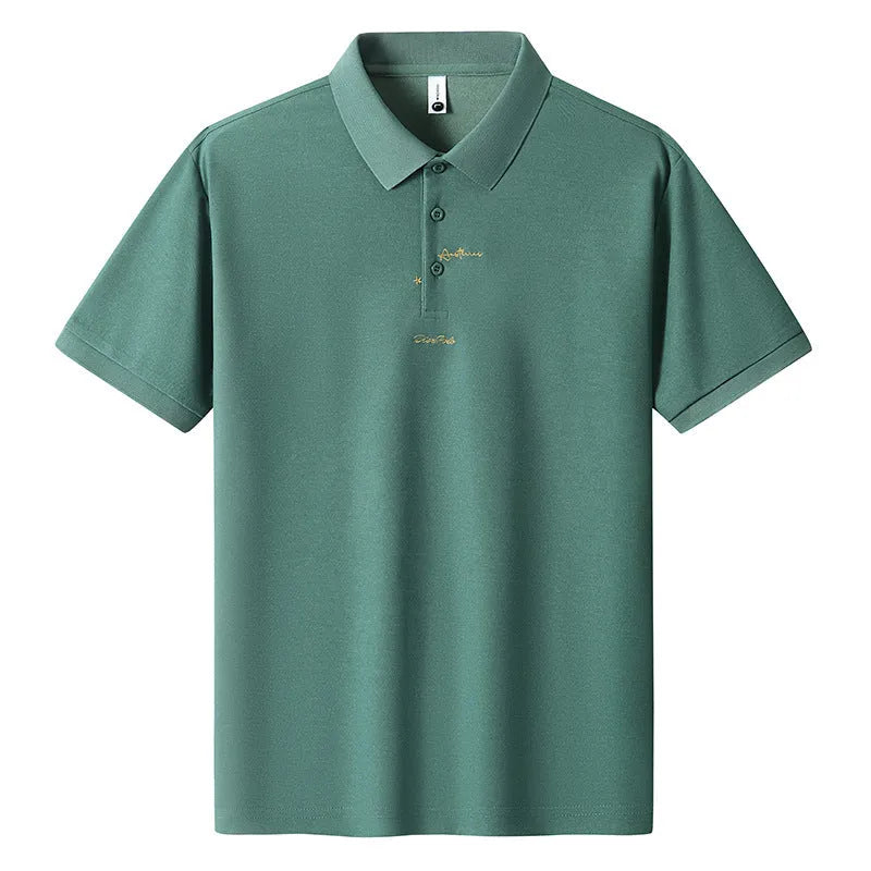 Men's casual cotton T-shirt with printed letter pattern in multiple colour options