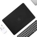 MacBook protective shell case compatible with Apple MacBook Pro Air sizes, thin light mini buckle design, colour options