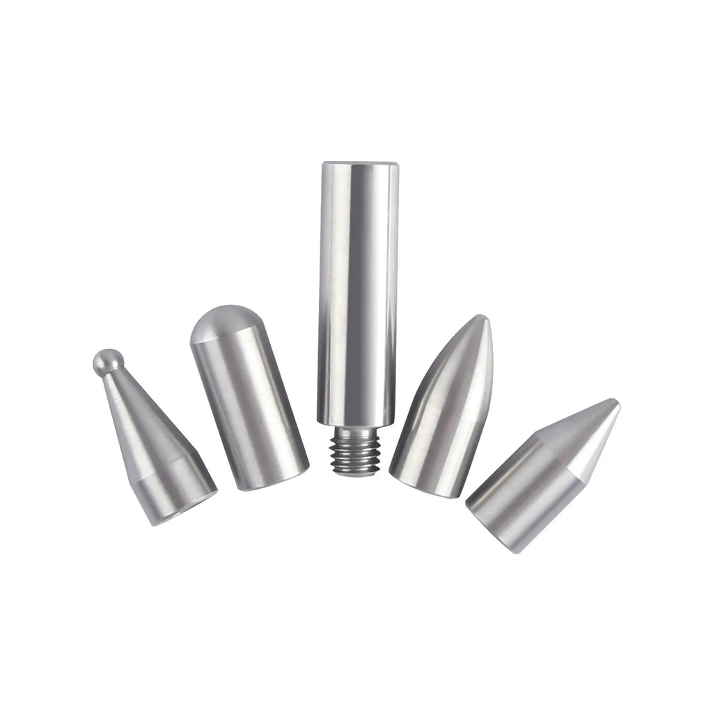 Three alloy steel car dent repair tools: hooks and a crowbar for vehicle panel restoration.