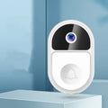 Doodle Smart Visual Doorbell V8 in black and white colour options, showing front design.