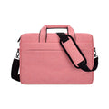 Oxford cloth laptop shoulder bag in matte finish with zipper closure, available in multiple colours and sizes
