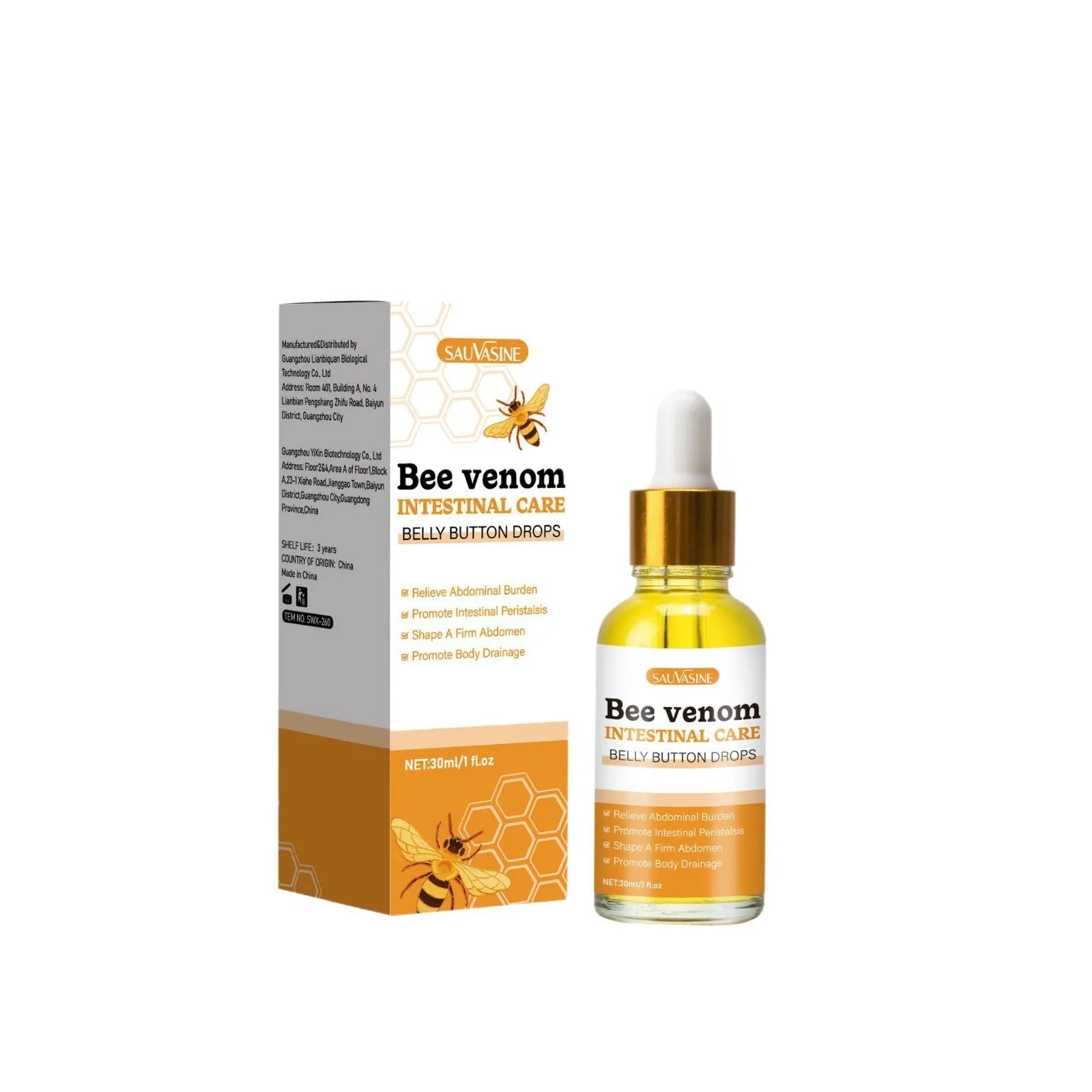 Bee Gentle 30ml facial essence bottle for smoothing and moisturising skincare