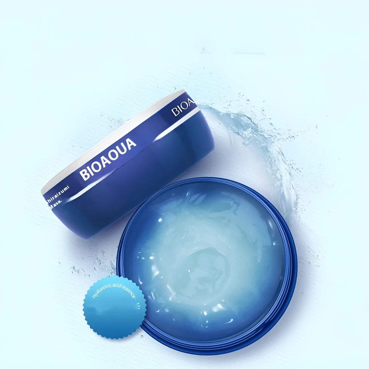 Gentle Moisturizing Cream 38g in a white jar with blue lid on clean background