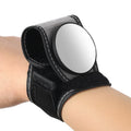 Black nylon bicycle wrist rear-view mirror for cycling safety