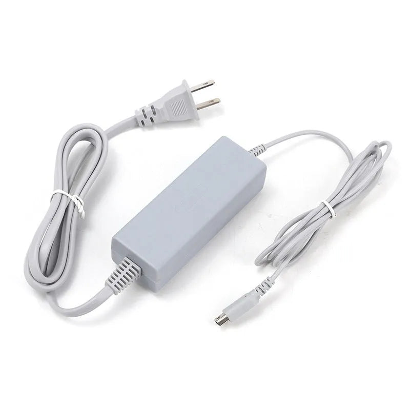 Wii U tablet power supply charger with ABS casing, 15.8 cm length, black