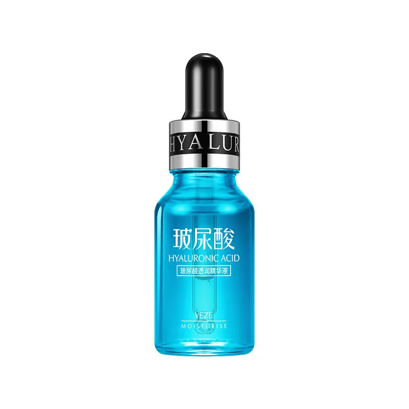 Hyaluronic acid facial essence 15ml bottle for universal skin type