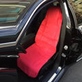 Universal towel cloth car seat cushion, sweat-absorbent ice pad style, in gray blue red black or beige