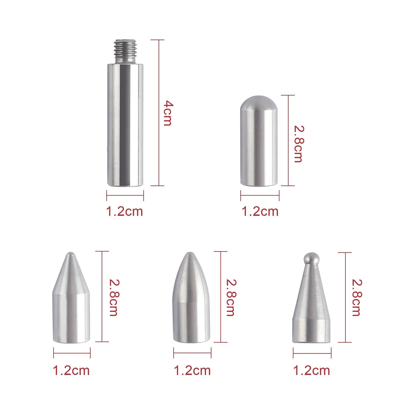 Three alloy steel car dent repair tools: hooks and a crowbar for vehicle panel restoration.