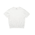 Fanio solid colour velvet short-sleeved T-shirt in Black, Gray, or White