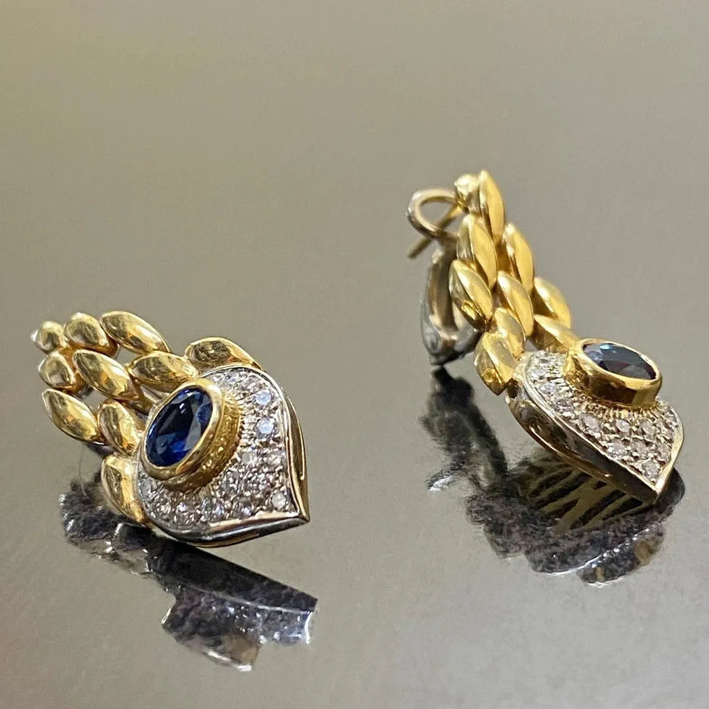 Pair of retro snake earrings for women in imitation gold electroplated alloy, OL fashion style