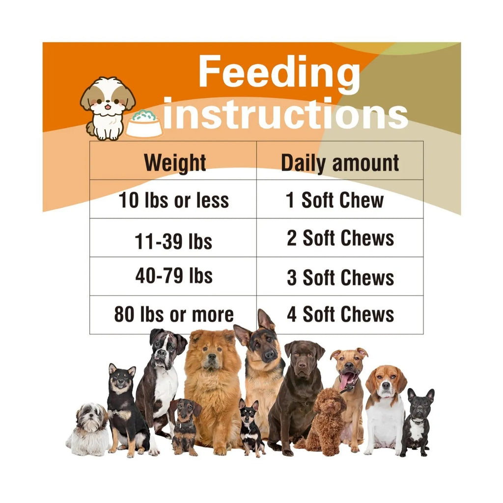 Pet vitamin multifunctional health care supplement 300g powder for dogs